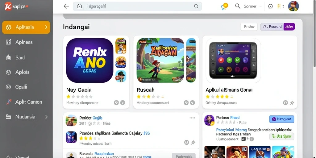 Tampilan antarmuka yang menarik dan user-friendly.