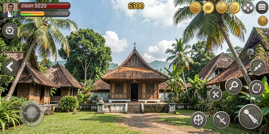 Tampilan awal yang menarik dan ramah pengguna.