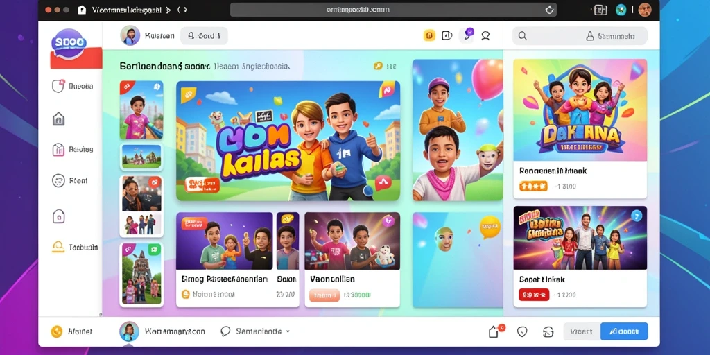 Tampilan utama aplikasi yang menarik dan user-friendly.