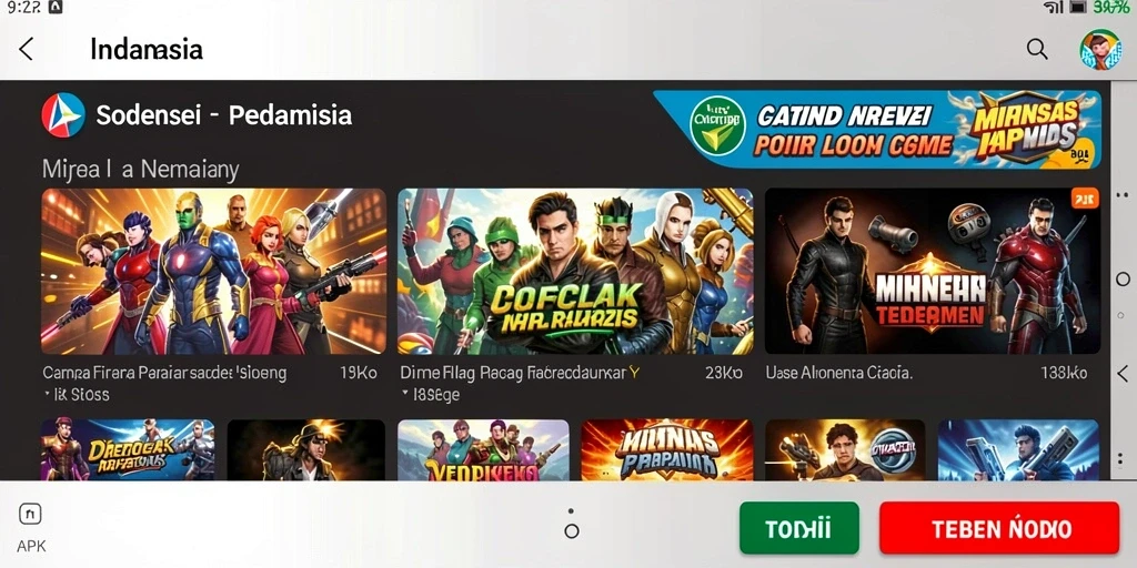 Tampilan antarmuka yang menarik dan user-friendly.