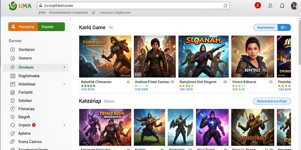 Tampilan antarmuka yang ramah pengguna.