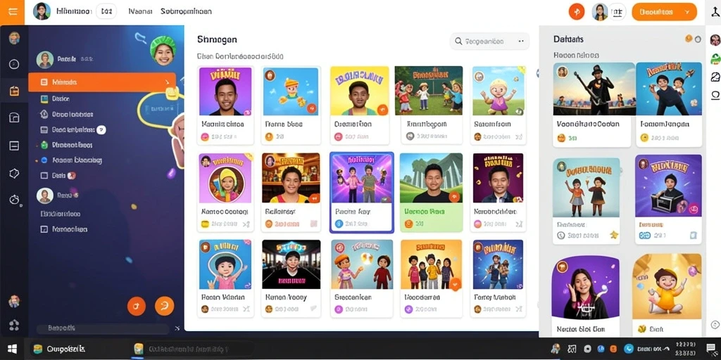 Tampilan antarmuka yang intuitif dan mudah digunakan.