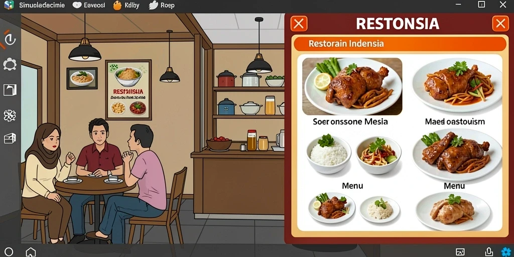 Tampilan antarmuka yang intuitif dan mudah dipahami.