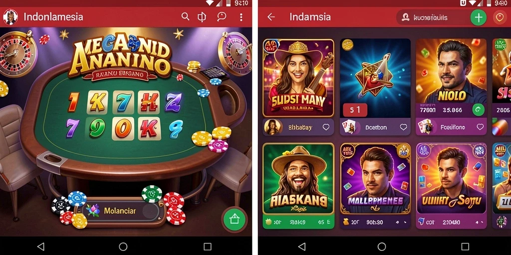 Tampilan karakter yang dapat disesuaikan.