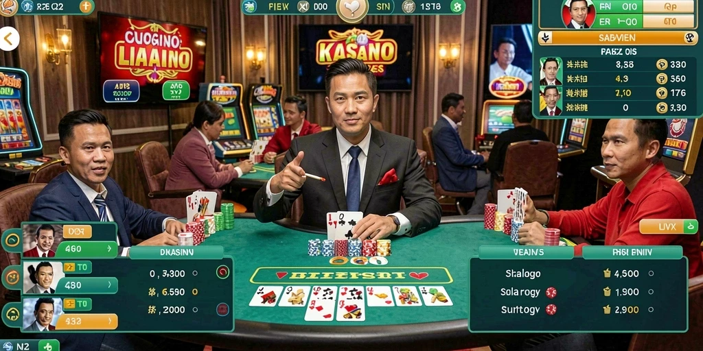 Tampilan menu utama PUNCAKTOTO yang menarik.