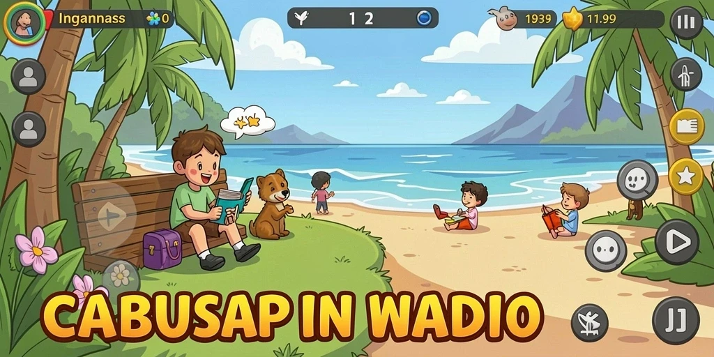 Tampilan awal yang menarik dan mudah dinavigasi.