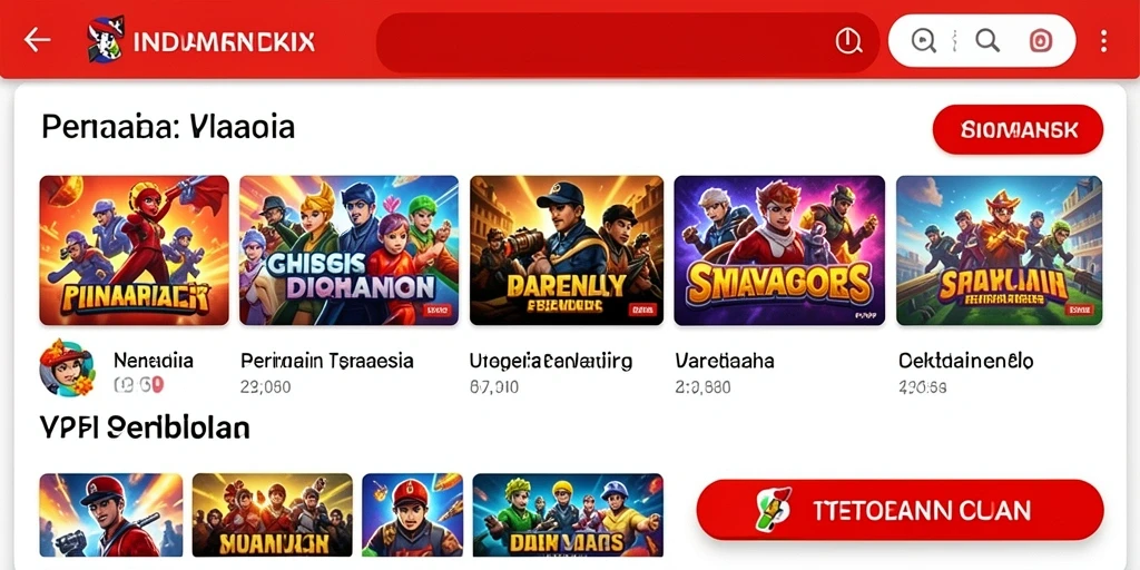 Tampilan antarmuka yang menarik dan modern.