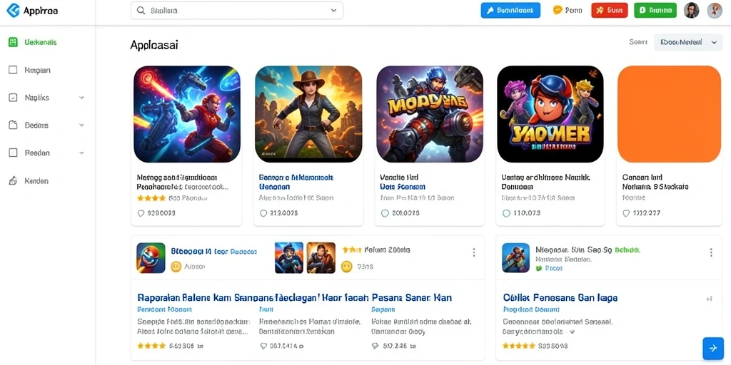 Tampilan antarmuka aplikasi yang menarik dan modern.